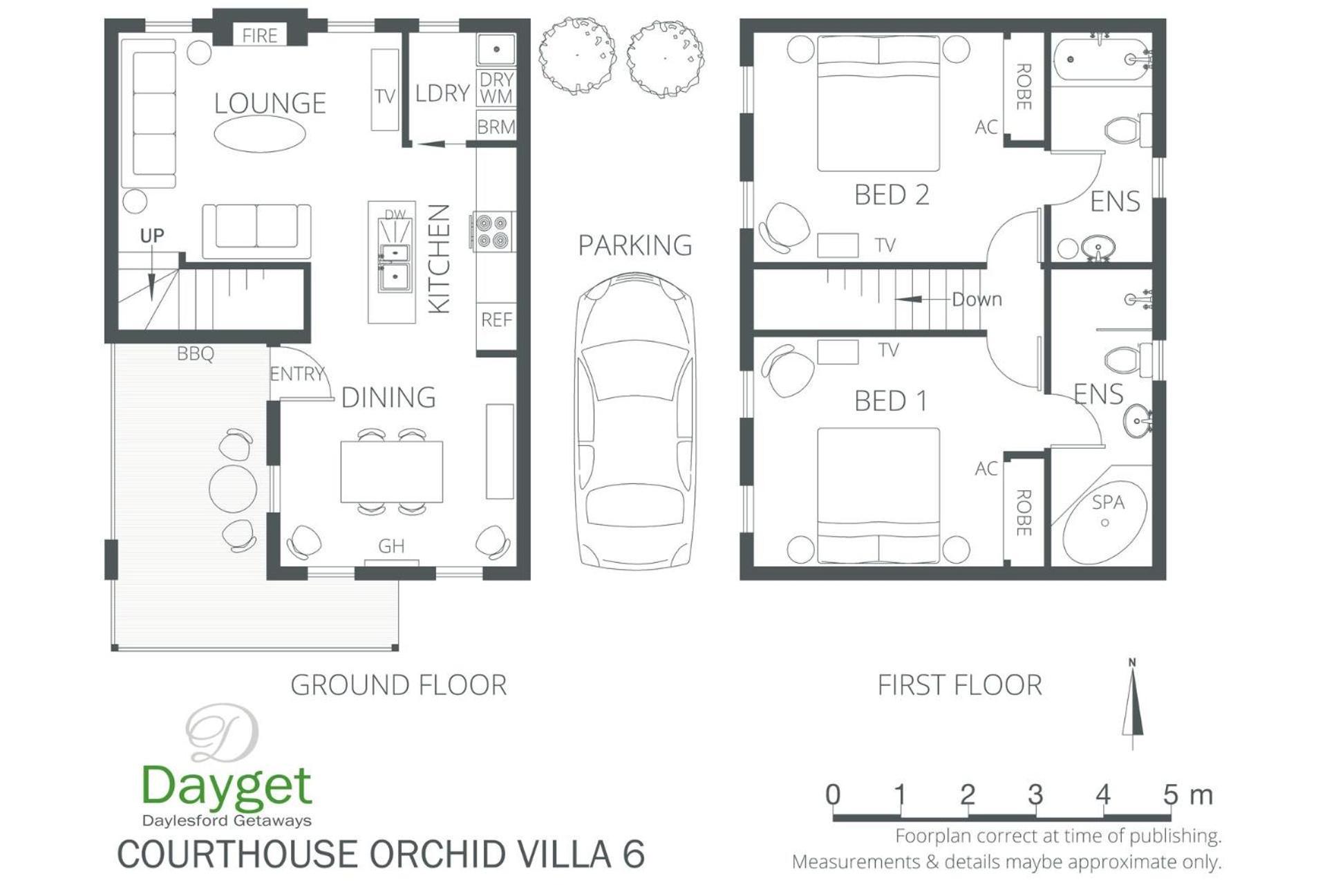 Courthouse Orchid Villa 6 Daylesford Eksteriør billede